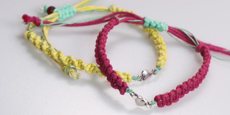Anleitung Makramee Armband