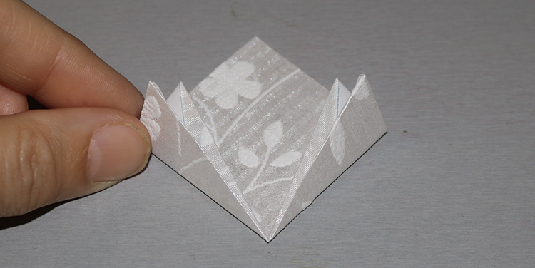 Blüte aus Papier basteln