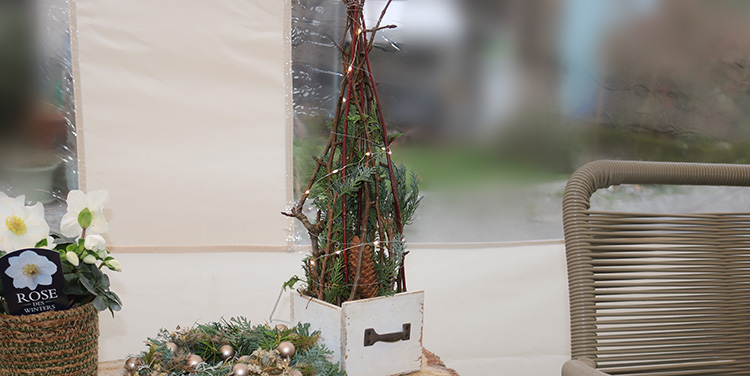 Adventgesteck binden Anleitung