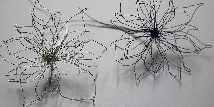 Anleitung Drahtblume Dahlie