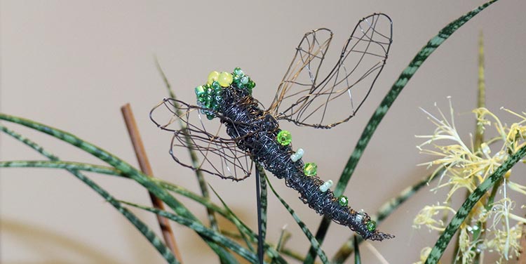 Draht Libelle Anleitung