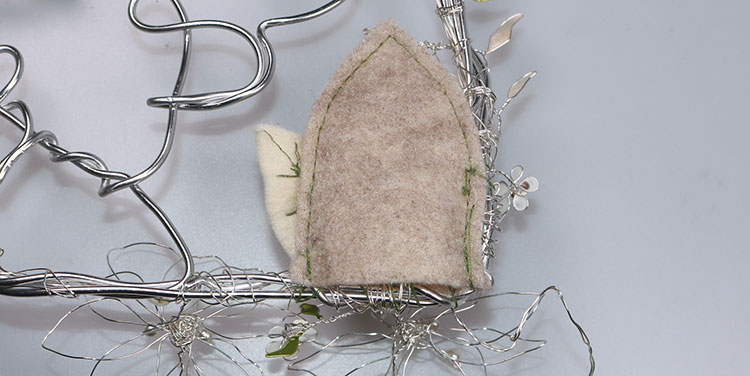 Herz mit Lichterkette basteln