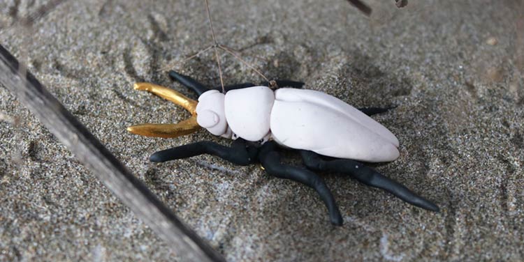 Käfer aus Fimo
