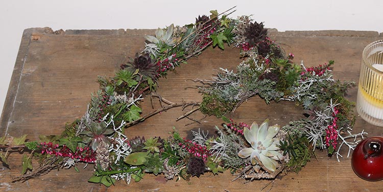 Herbstliches Dekoherz binden