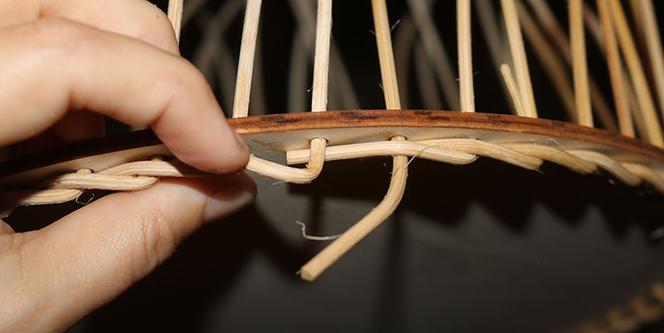 Boden fertig flechten