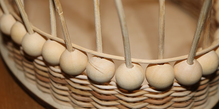 Obere Reihen flechten