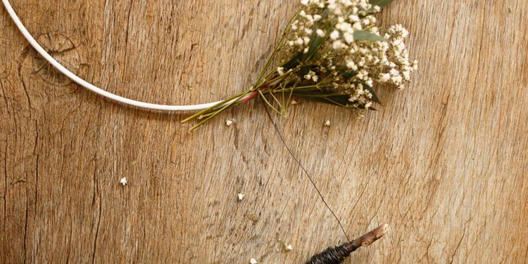 Gestalten Sie Ihren eigenen Tischschmuck! Anleitung Kranz basteln