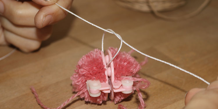 Pompom basteln