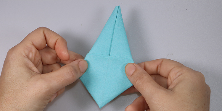 Servietten falten Hase