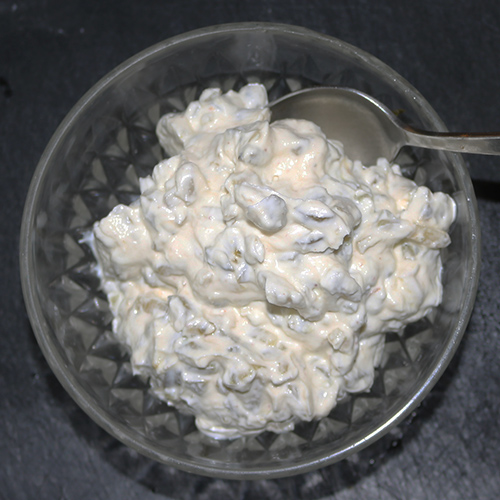 Dip mit Topfen und Essiggurken