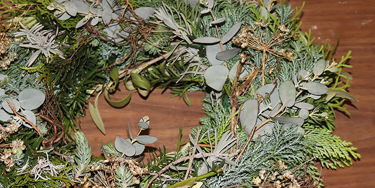 Kranz mit Eucalyptus