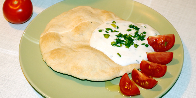 schnelles Fladen Brot Rezept