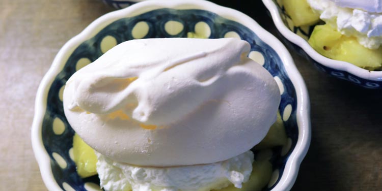 Meringues Schaumgebäck selber machen