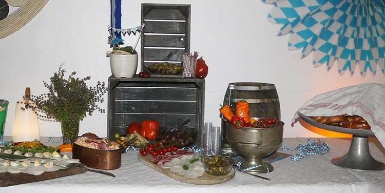 Oktoberfest Brotzeit Tafel