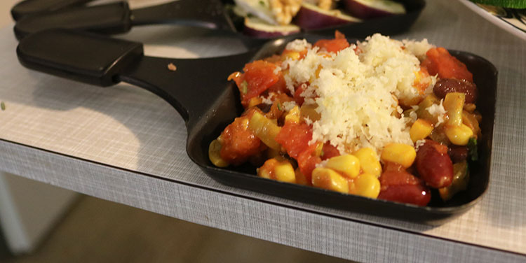 Chili sin carne Pfännchen Chili sin carne Pfännchen Racelette