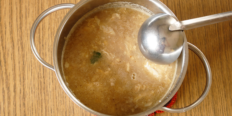 Riebele Suppe aus Großmutters Küche