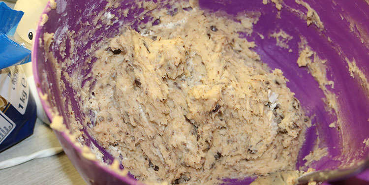 Rezept für Schokomuffins Teig