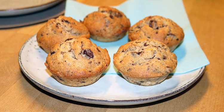 Rezept für einfache Schoko Muffins