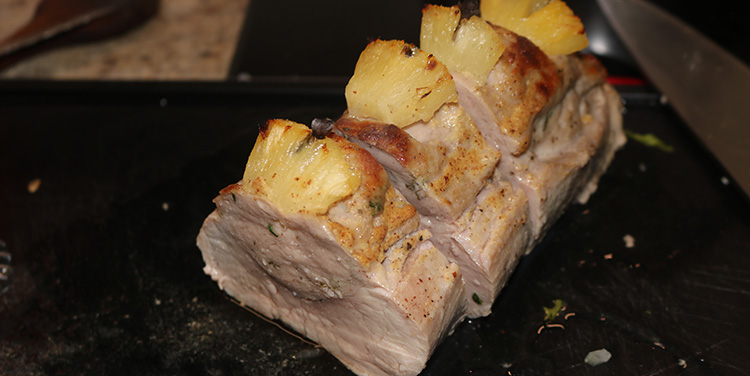 Schweinefilet mit Brät