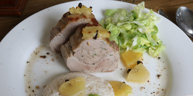 Schweinefilet mit Brät