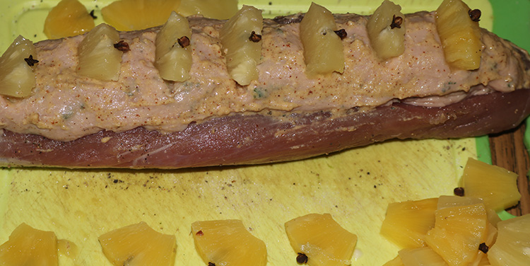 Schweinefilet mit Brät