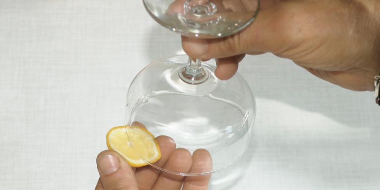 Zuckerrand Cocktailglas Anleitung