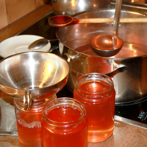 Einfaches Rezept für Mamas Quitten Marmelade Rezept Quitten Marmelade