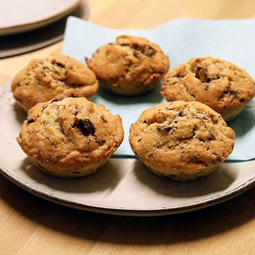 Rezept für einfache Schoko Muffins