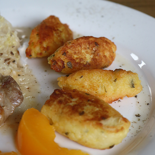 Rezept Topfen-Kartoffel-Kroketten