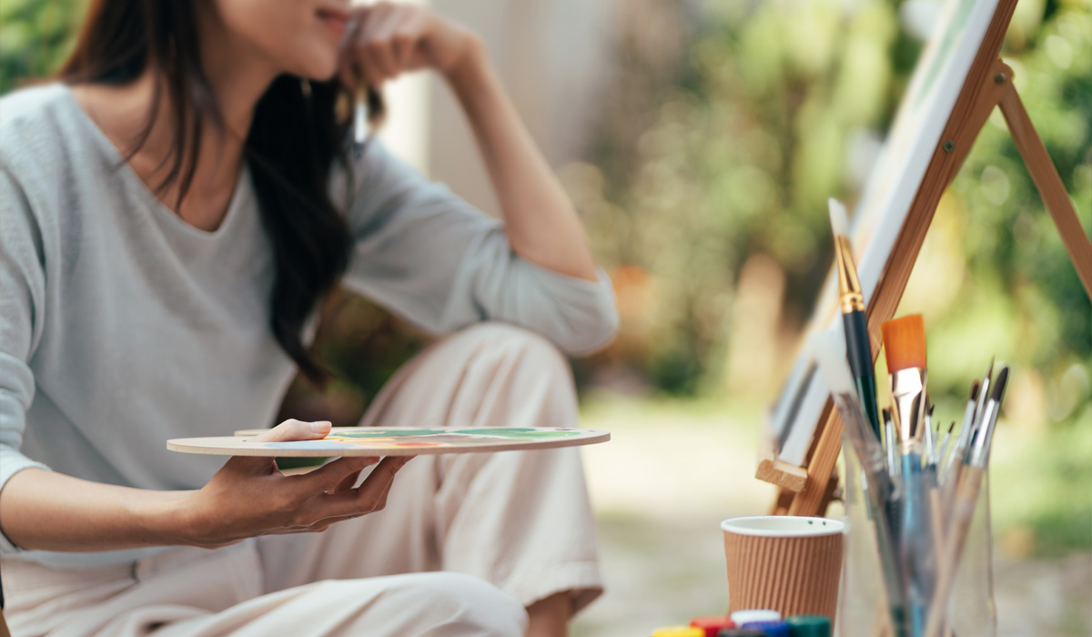 Inizio Slowflower Workshops im Garten