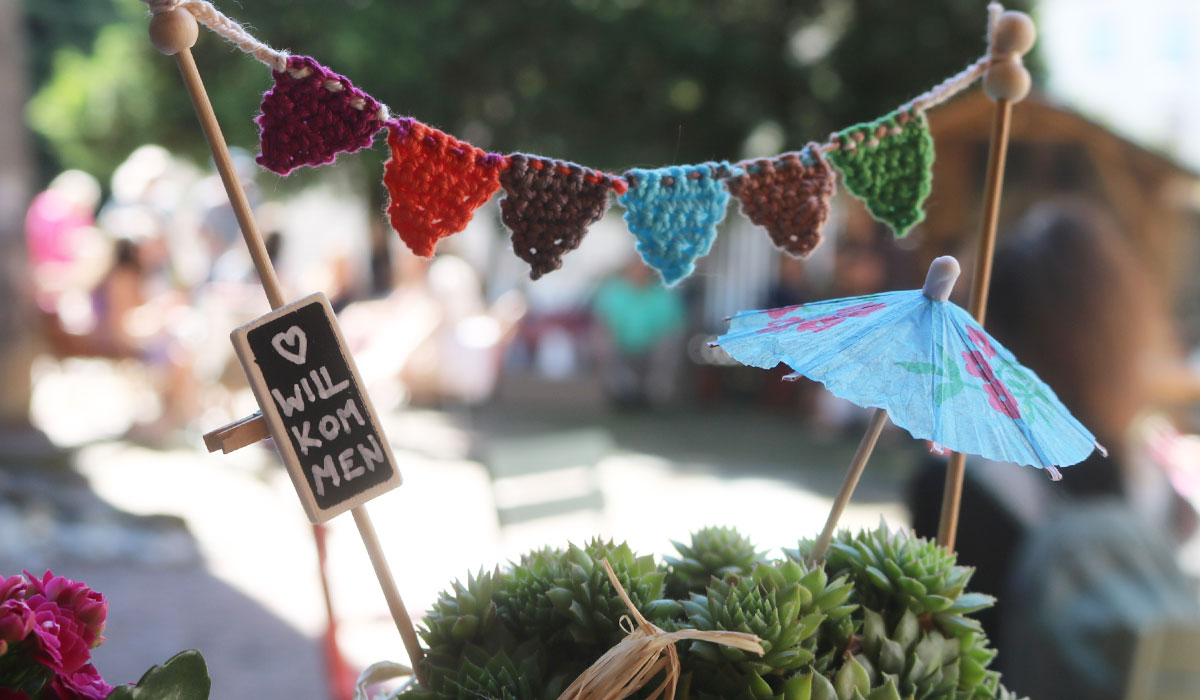 Wir organisieren deinen Kreativ-Event in Vorarlberg! gemeinsamer Workshop im Inizio Slowflower Garten