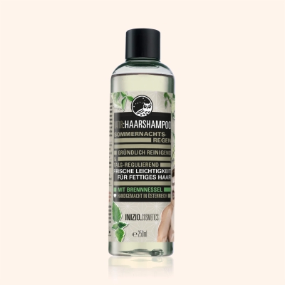 Haarshampoo Brennnessel Sommernachtsregen bei fettigem Haar