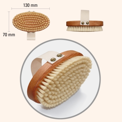 Natur Trockenmassage Bürste