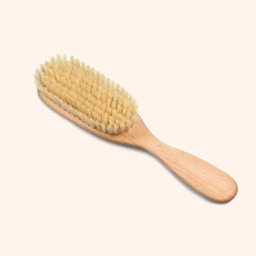 Inizio Pflege-Bürste mit Agavenborsten, länglich