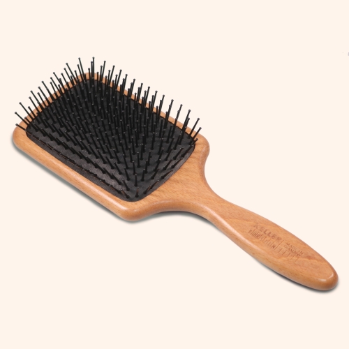 Inizio Entwirr- & Styling Paddle Brush mit Kunststoffstiften mit Noppen, groß / rechteckig
