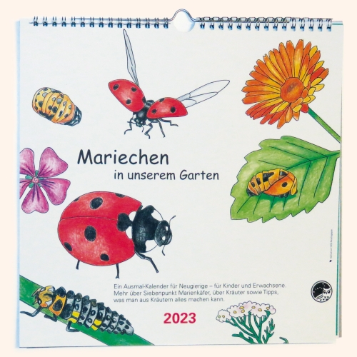 Wandkalender Ausmalkalender Kinderkalender 2023